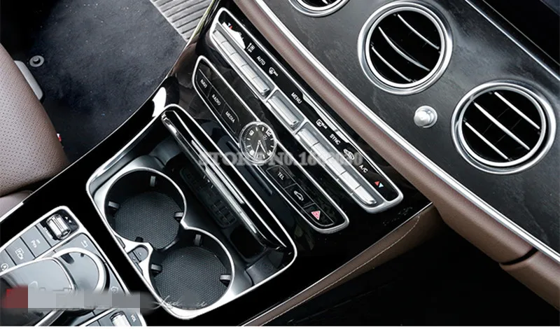 Внутренняя консоль держатель стакана для воды крышка отделка Mercedes Benz E класса W213