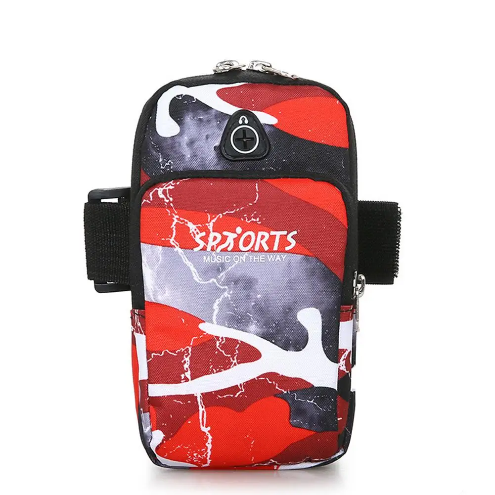 Сумка унисекс для мобильного телефона, нейлоновая сумка для бега на открытом воздухе, спортивная сумка на запястье для мобильного телефона