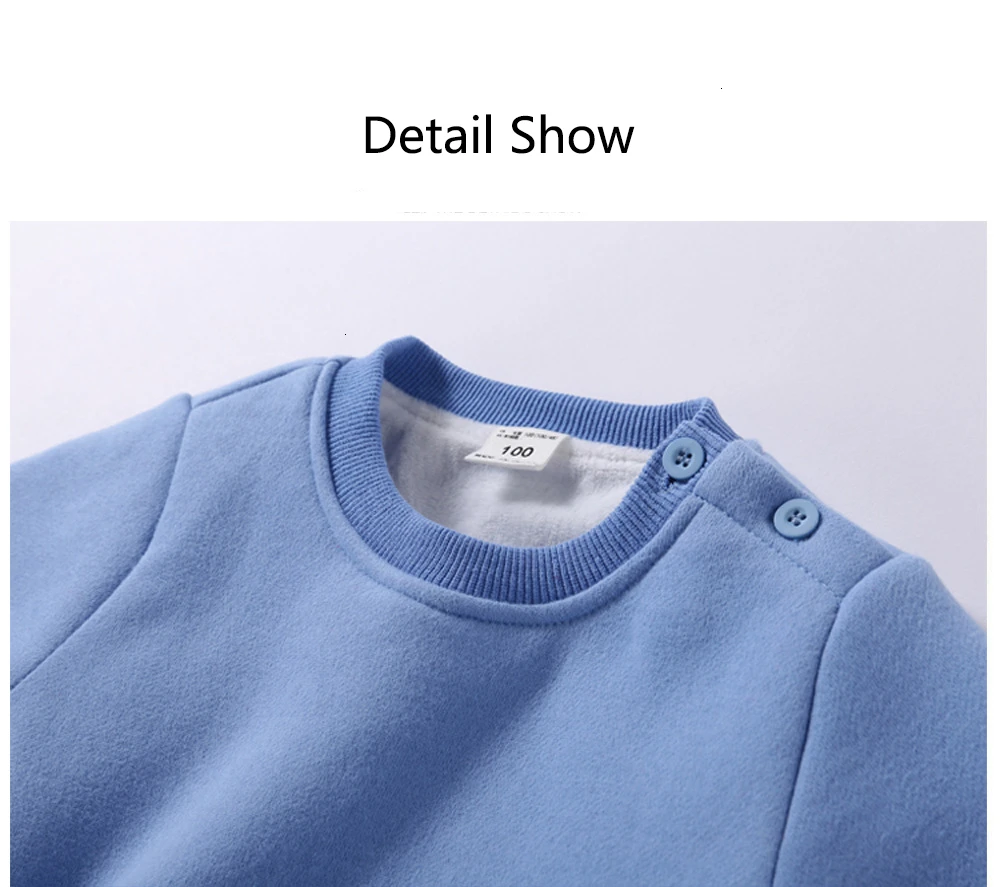 wholesale movie Dumbo winter Plus velvet Sweatshirt Boys Girls Funny lovely color Kid O-Neck Tops Children Cartoon Baby