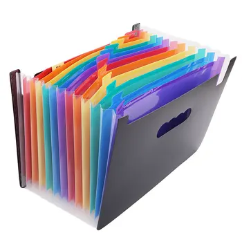 

Popular Hot Sell Hot Sale Pockets Expanding File Folder A4 Organizer Portable Business File Office Supplies Document Holder
