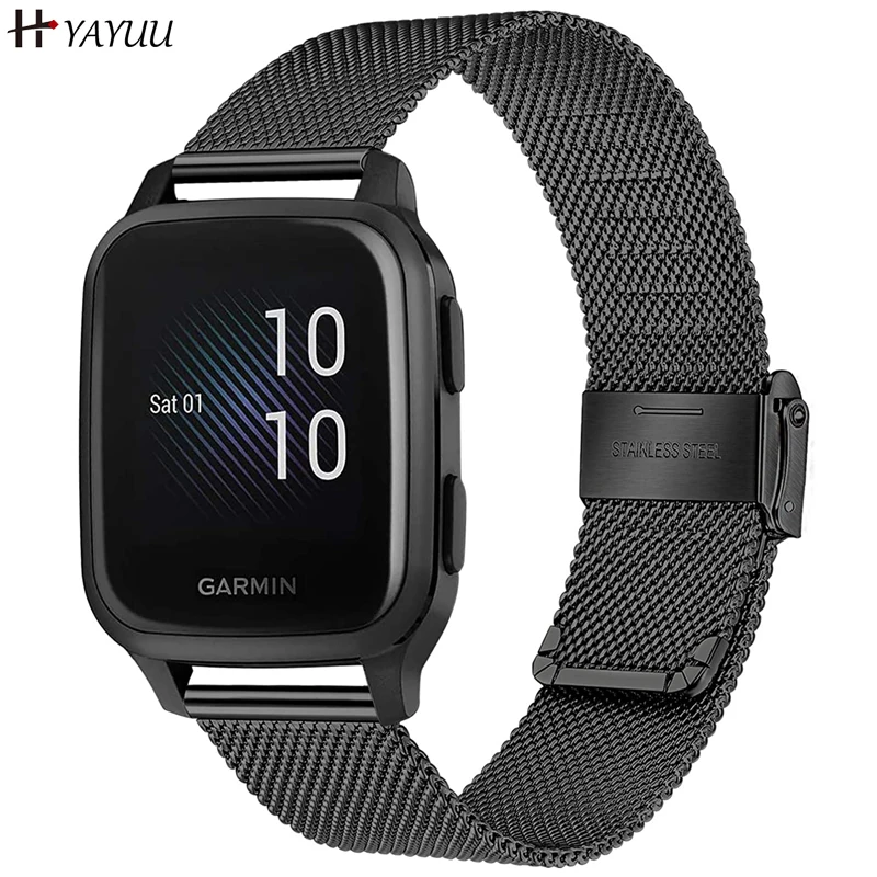 Yayuu Cinturino Per Garmin Vivoactive 3/Venu/Vivomove 3/Luxe/Style/Hr, 20 Mm Braccialetti Sport Cinturino Di Ricambio Per Vivoactive 3 Music/Forerunne