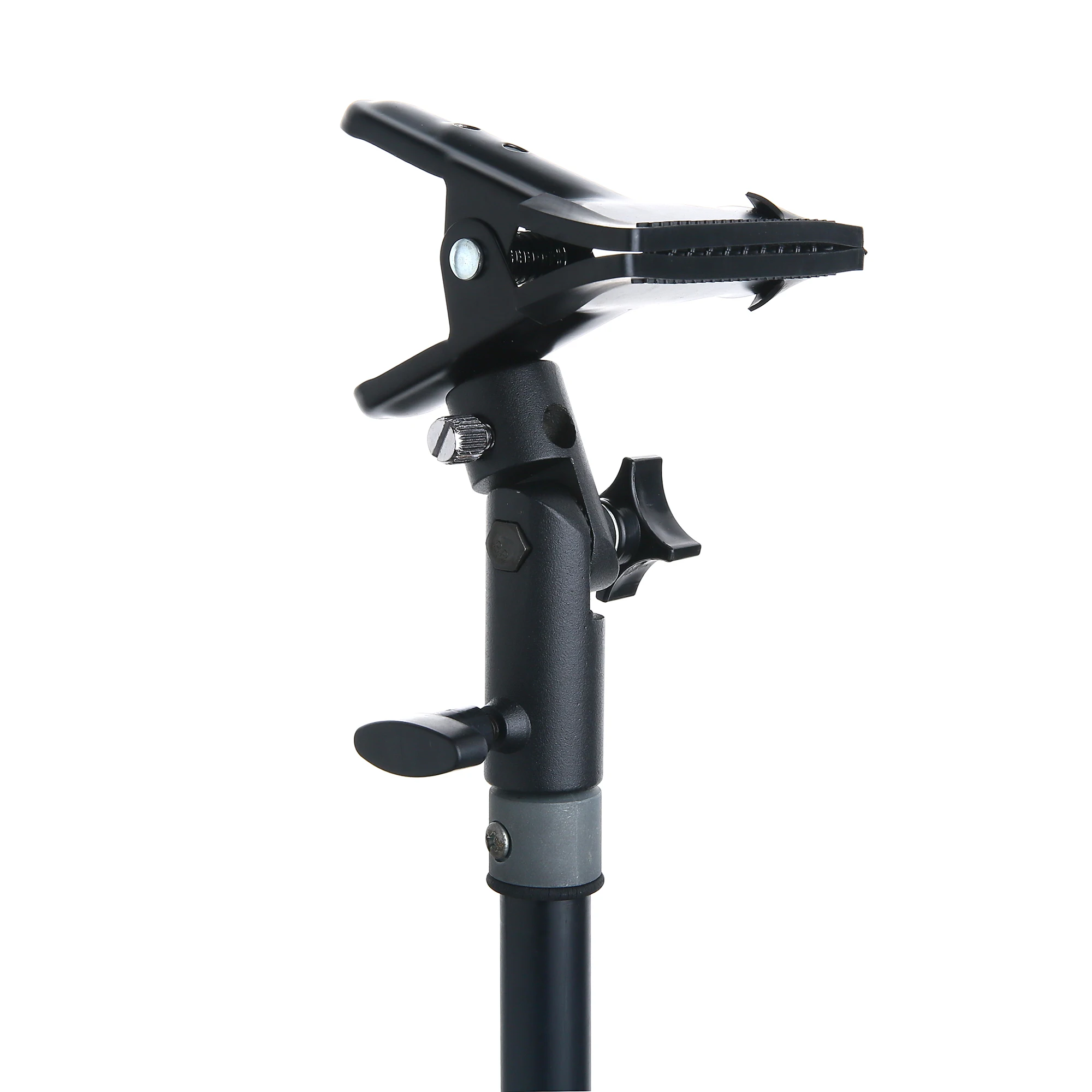 Selens Reflector Clamp Clip Holder Speedlite Hot Shoe Bracket Stand with 1//4 /& 3//8 Screw Adapter for Photo Studio Reflector Light Stand Umbrella Backdrop Stand