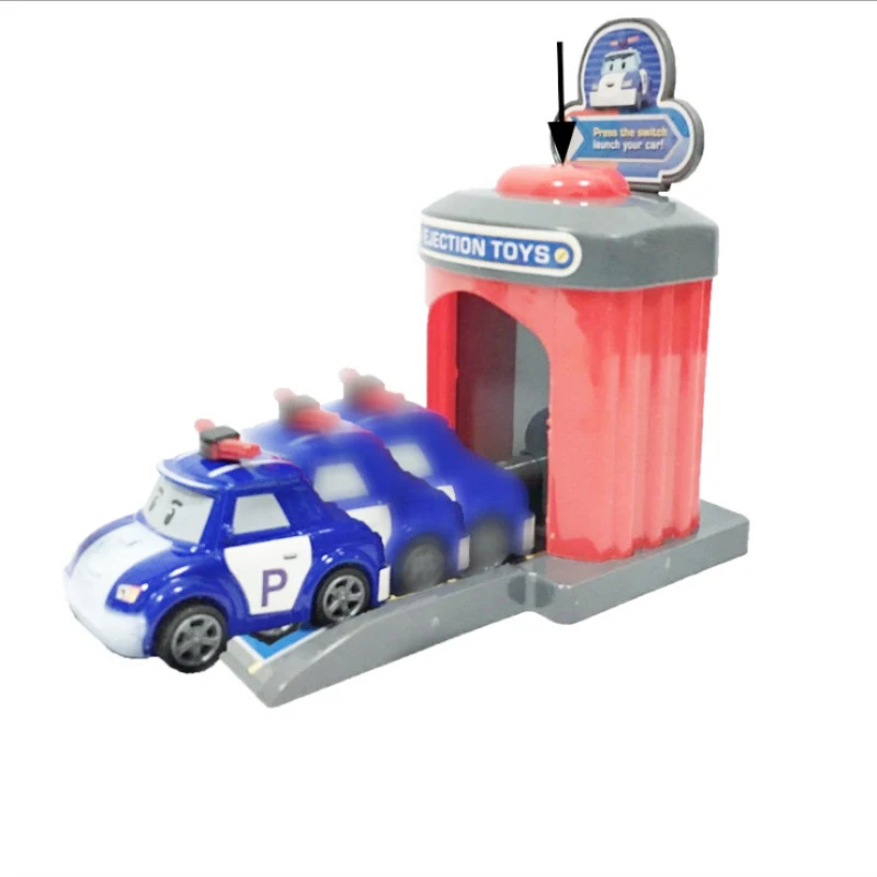 Игрушечная катапульта ROBOCAR POLI Acion, игрушка для детей, подарок на день рождения