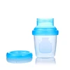 3 unids/set de almacenamiento de la leche materna botella de la taza Convertidor para bomba de pecho conector de alimentación de bebé aperitivo tanque portátil Kit de botella de T2244 ► Foto 2/6