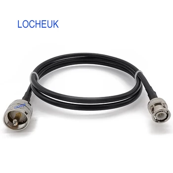 

RF LMR195 Pigtail Low Loss Cable BNC Male Plug to UHF SO-239 Male Plug Coaxial Antenna Extension Coaxial Cable 1M 3M 6M 9M 12M