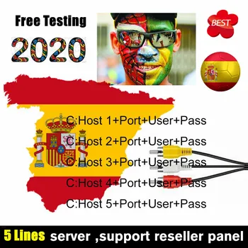 

For Satellite tv Receiver 5line Stable 12months Cccams control panel FULL HD DVB-S2 for spain portugal Czech Slovakia