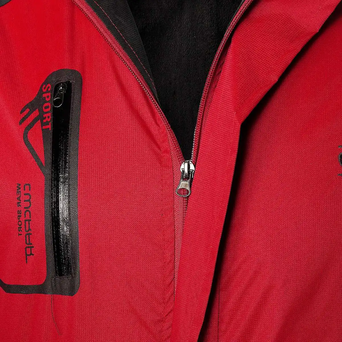 Женская лыжная куртка с флисовой подкладкой, водонепроницаемая зимняя куртка, уличные походные сноубордические ветрозащитные тканевые зимние теплые снежные альпинистские костюмы