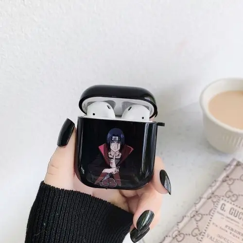 Япония Аниме Наруто беспроводной Bluetooth чехол для наушников для Apple Airpods pro мультфильм шаблон Мягкий силиконовый чехол для наушников с крючком - Цвет: no pendant