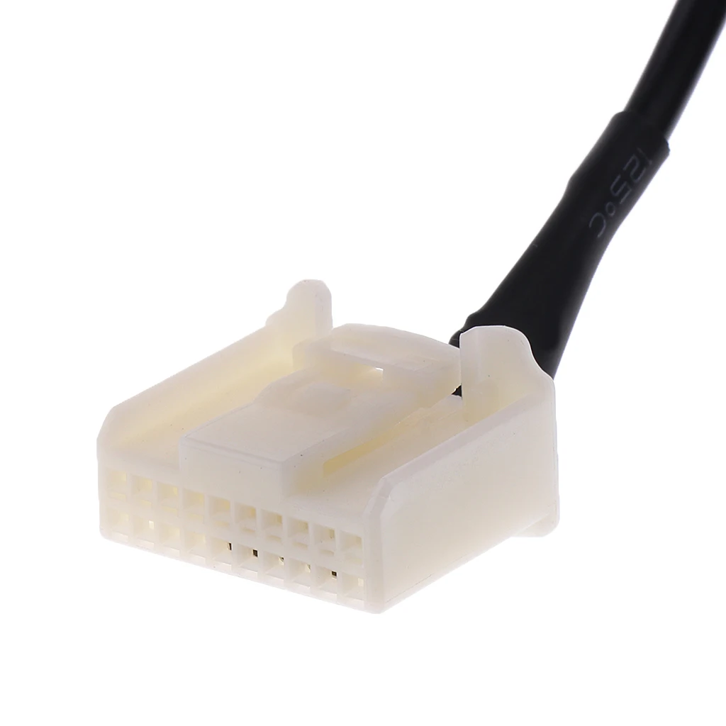 3.5mm 20Pin AUX In Adapter Audio Cable for Toyota RAV4 Camry Corolla Prius