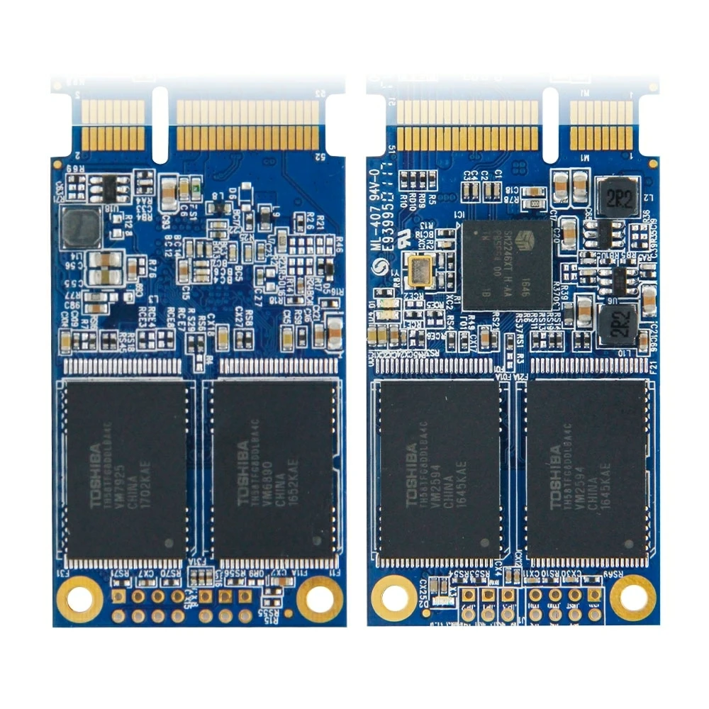 OSCOO mSATA SSD 128 ГБ 256 512 для ультрабуков настольных 1 ТБ 500 Гб 240 120|Внутренние