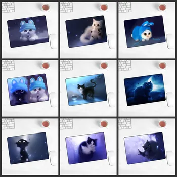 

XGZ Promotional Game Player Mouse Pad Hot Cat Picture Non-slip Laptop 220X180X2MM Natural Rubber Mousepad