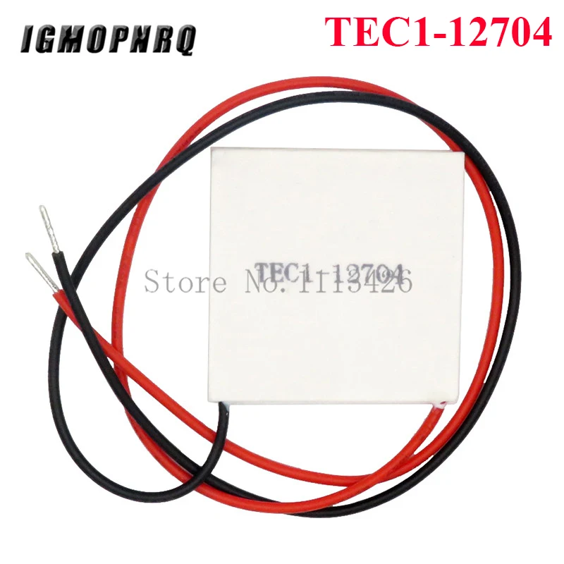 TEC1-12704 TEC1-12706 12703 12704 12705 12708 12709 12710 12712 12715 Термоэлектрический охладитель Пельтье 40*40 мм 12V Пельтье Elemente модуль - Цвет: TEC1-12704