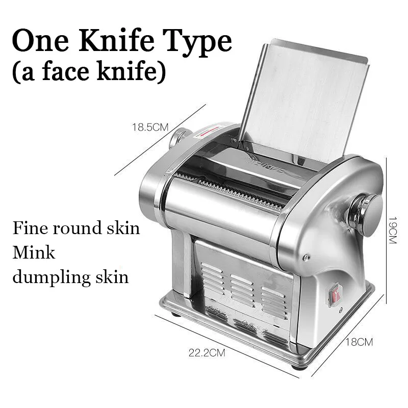 Household Electric Pasta Machine Automatic Small Multi-function One Knife Type Stainless Steel Dumpling Skin Pressing Machine Household Electric Pasta Machine Automatic Small Multi-function One Knife Type Stainless Steel Dumpling Skin Pressing Machine