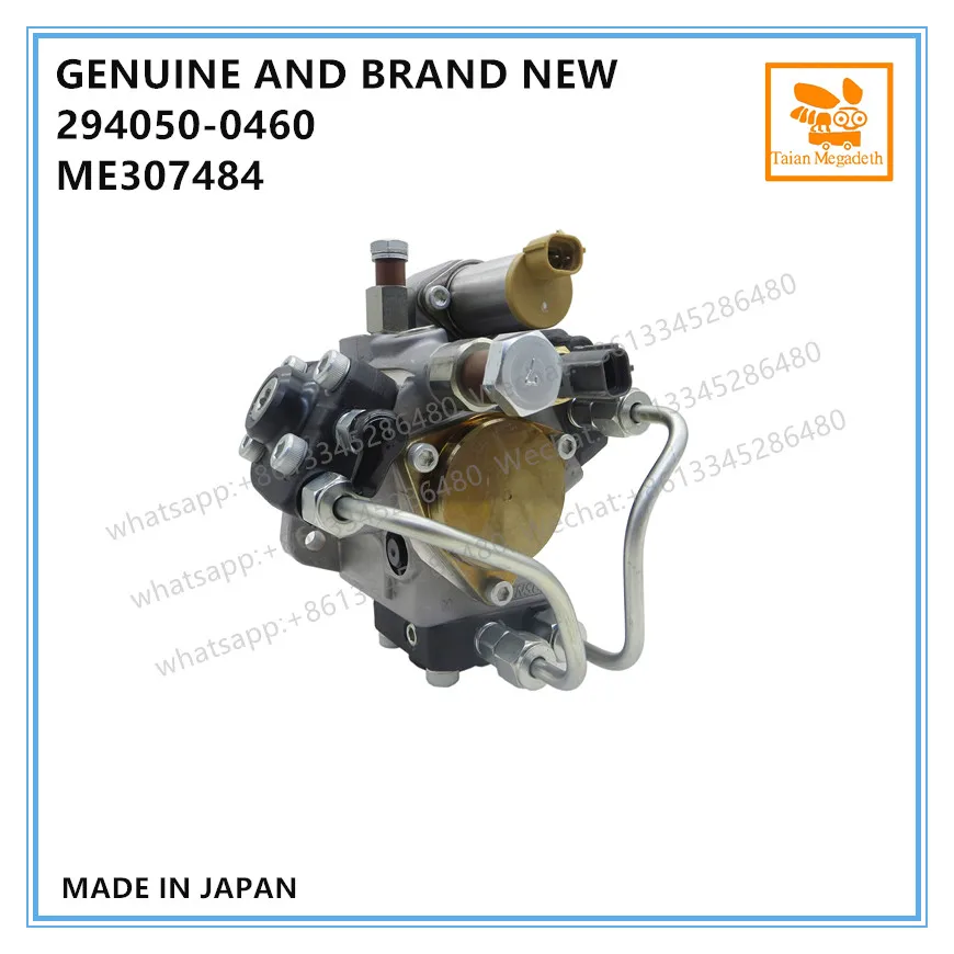 И абсолютно топливный насос COMMON RAIL 294050-0460, ME307484 для MITSUBISHI FUSO/FIGHTER 6M60T двигатель