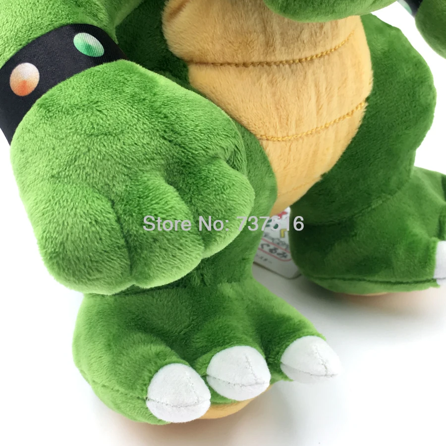 Аниме Super Mario Bros Green Plushie King Купа Боузер плюшевая кукла мягкая игрушка 12 дюймов рождественские подарки для детей