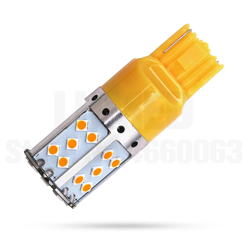 100x1156 BA15S P21W Автомобильный светодиодный светильник 7440 T20 3030 35 smd Canbus Нет ошибок для Поворотная сигнальная лампа AC/DC 12V