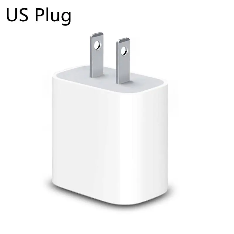 US PD 18W Оригинальное 18 Вт PD QC4.0 3,0 быстрое зарядное устройство для Apple iPhone 11 Pro 8 Plus XR XS Max iPad mini usb type-C Быстрая Зарядка адаптер для путешествий - Тип штекера: US PD 18W