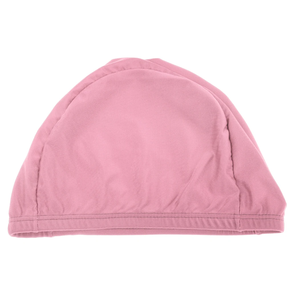 Adults Womens Mens Caps Swim Cap Nylon Pool Swimming Hat Swimmer Hats Long Hair