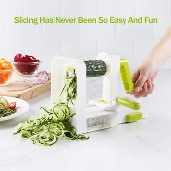 

New Manual Spiralizer Vegetable Cutter Mandoline Slicer Potato Cutter Carrot Grater Julienne Vegetable Tools Kitchen Accessories