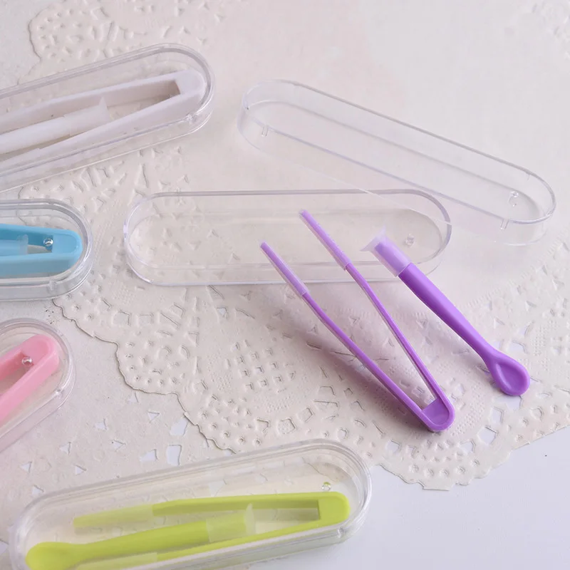 

Hot Portable Contact Lens Special Tweezer Stick Set Mini Travel Kit for Inserting J3