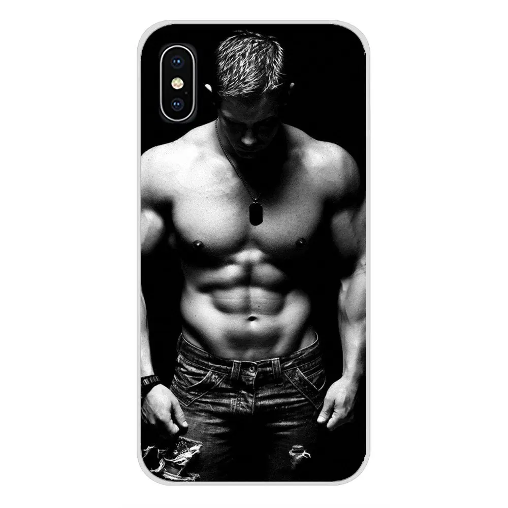 Чехол для мобильного телефона Apple iPhone X XR XS 11Pro MAX 4S 5S 5C SE 6S 7 8 Plus ipod touch 5 6 Бодибилдинг