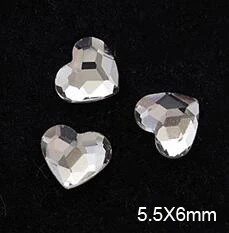 6 200pcs/pack Glitter Crystal AB Flat Back Non HotFix Nail art Rhinestones Beauty Shiny 3D Glass Nail Decorations Set Wholesales - Цвет: 6