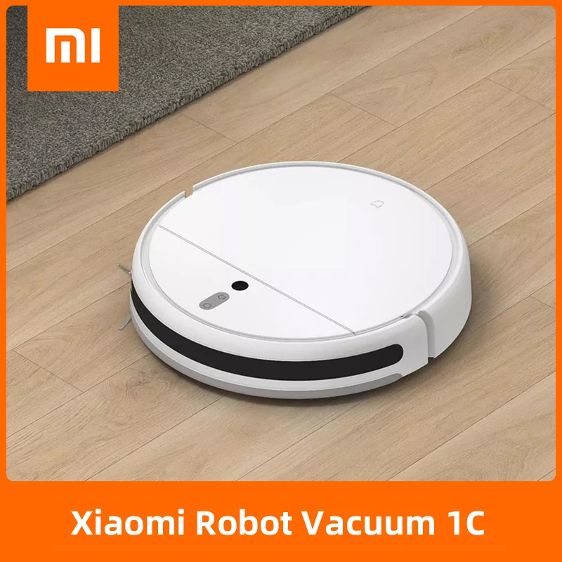 XIAOMI Sweeping Mopping Robot MIJIA Mi Vacuum Cleaner 1C for Home Auto Dust Sterilize 2500PA Cyclone Suction Smart Planned WiFi