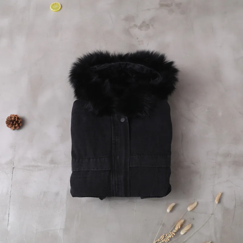 Max LuLu, модная Корейская женская зимняя одежда, женские меховые утепленные стеганые куртки с капюшоном, джинсовые пальто, винтажные Длинные парки
