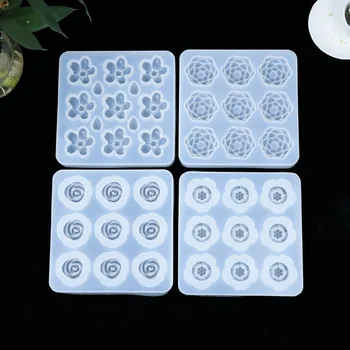 

DIY Crystal Epoxy Rose Rose Sakura Plum Silicone Mold Handmade Mold Jewelry Making