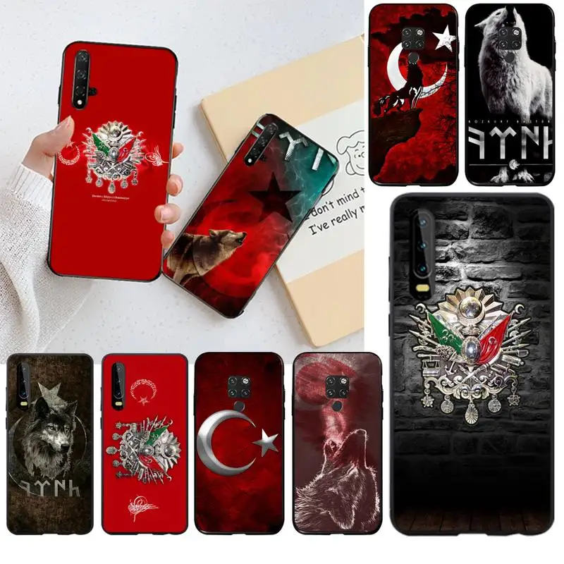 Чехол для телефона с турецким флагом Анкары Huawei P40 P30 P20 lite Pro Mate 30 20 P Smart 2020 prime |