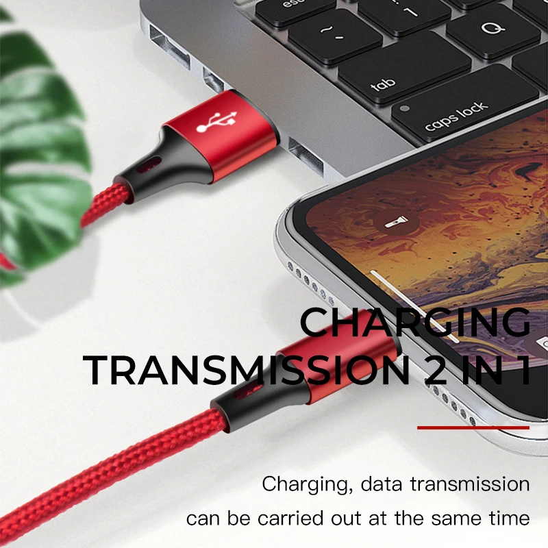 IONCT 3A USB кабель для передачи данных нейлоновая Быстрая зарядка для айфона 6 7 8 11 X XS XR iPad мини кабель шнур для зарядки телефона зарядное устройство 0,25 м 1 м 2 м Шнур провода