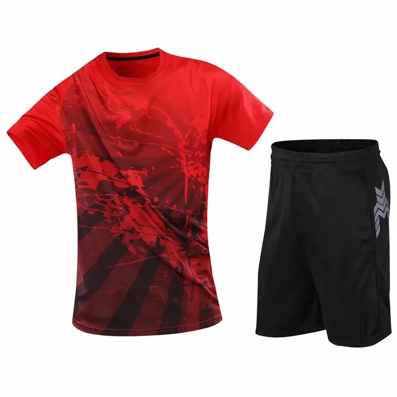 Sports Clothes Tennis Jerseys Badminton Shirt Shorts Set Women Men Table Tennis Ping Pong Jogging Sports Suits