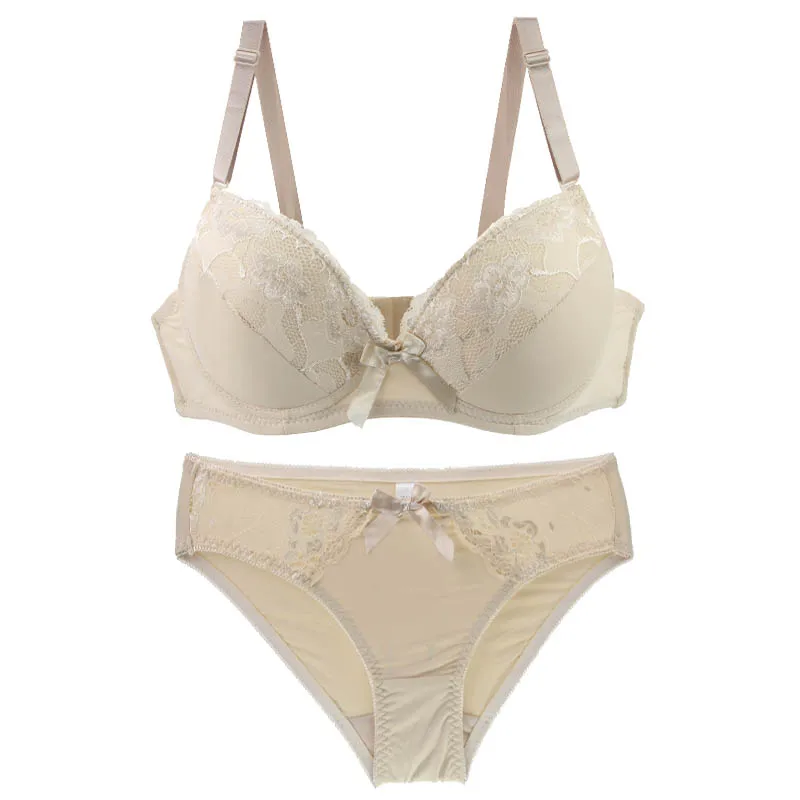 Nouvell Seamless New Sexy Bra Sets Push Up Demi Wedding Lady