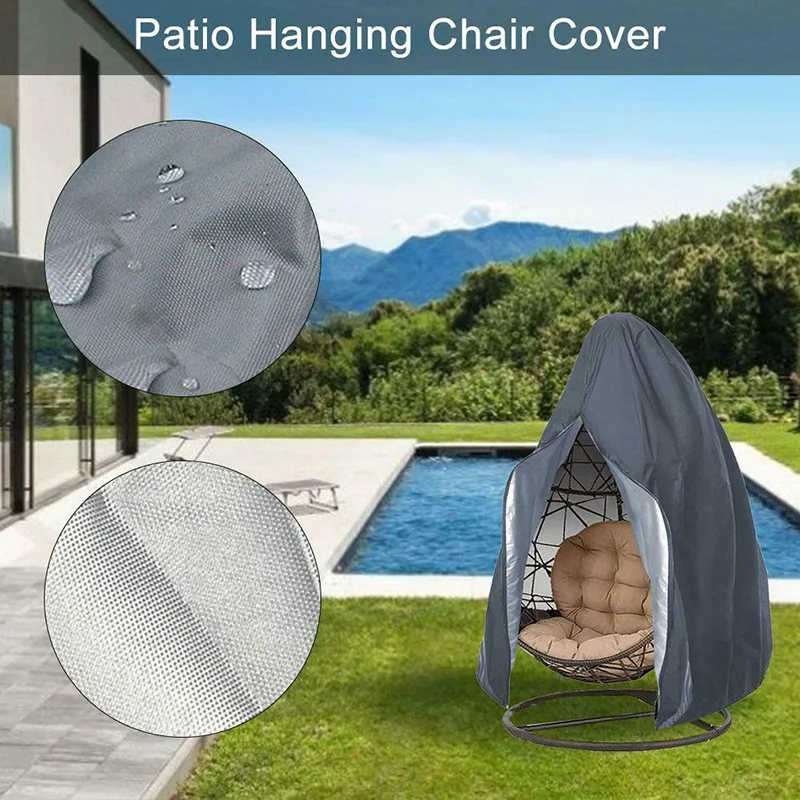 Hanging Swing Chair Cover Water resistant Rattan Egg Seat Protect Cover