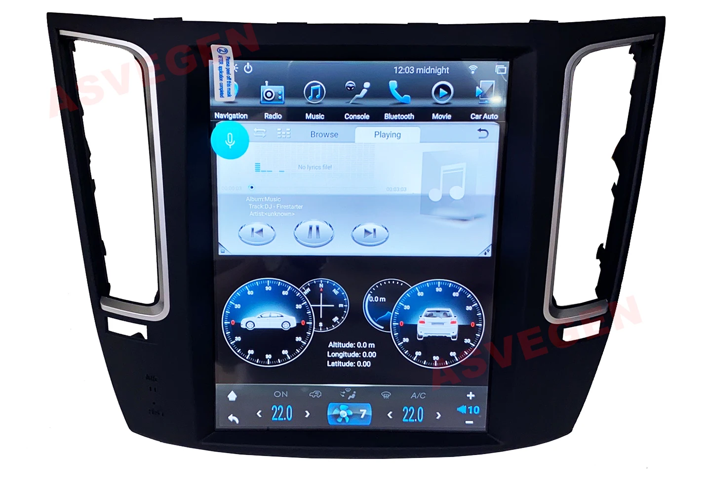 10.4'' Android 9.0 4G+64G Tesla Car Screen For Maserati Levante 2014- With Carplay Radio Stereo GPS Navigation Player
