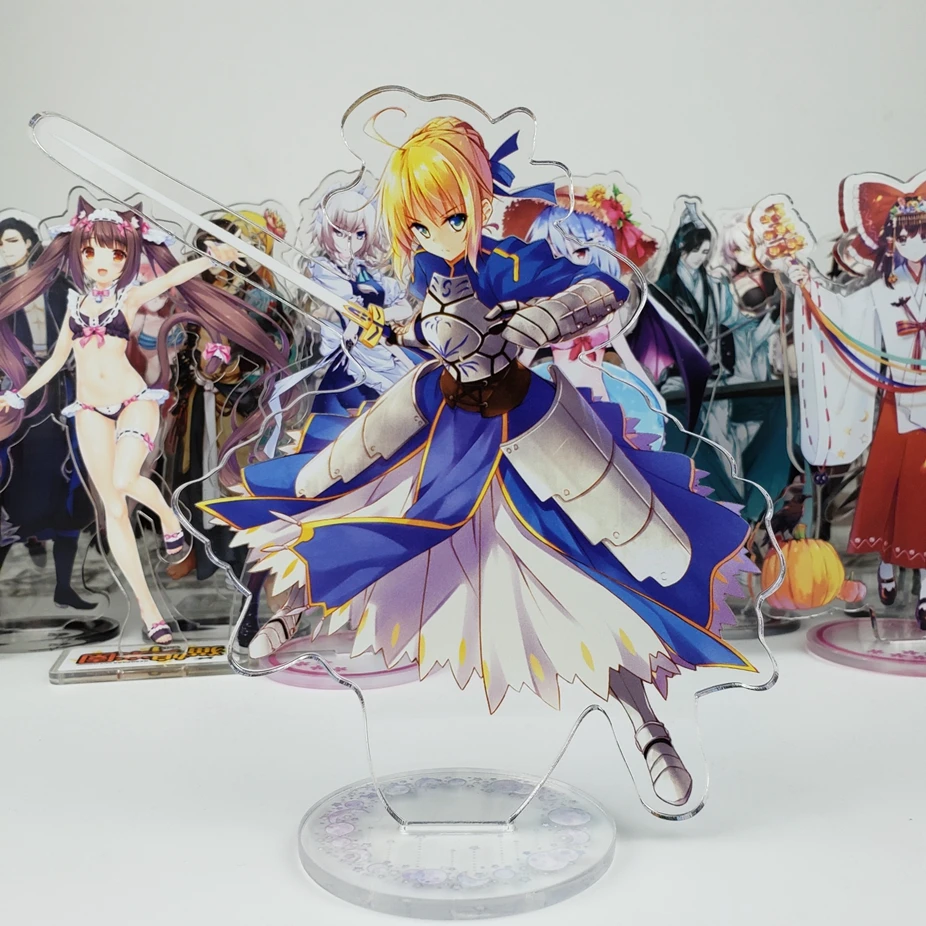 

FGO licensing fate/Go black sade saber Director of the Holy Grail Arthur King Anime acrylic licensing ornaments