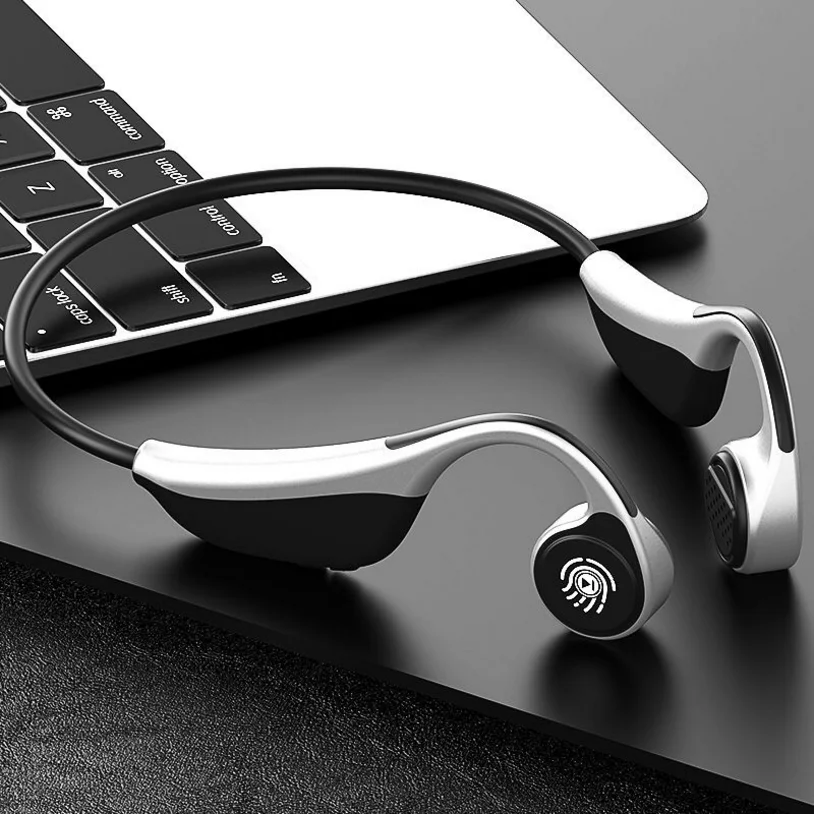 Bluetooth-гарнитура с костной проводимостью сенсорная черная технология Спортивная