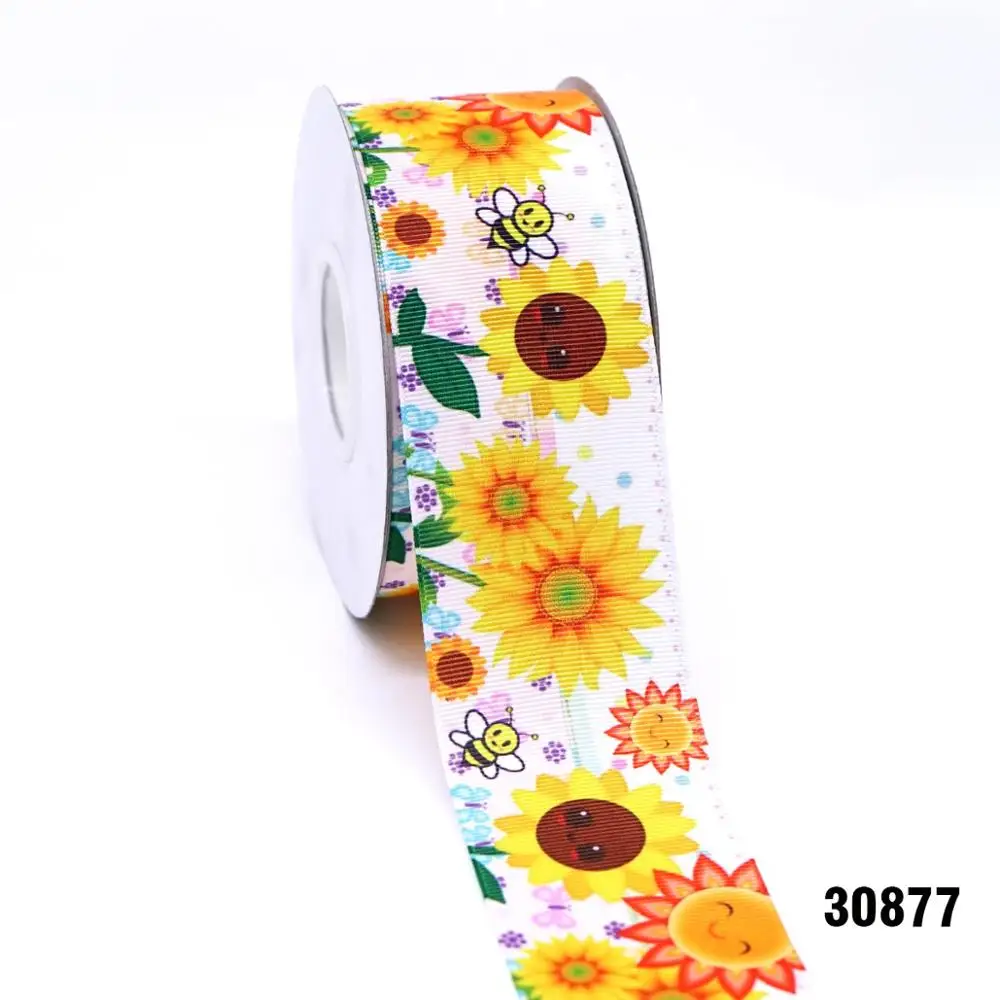 30877 50 ярдов мультфильм печатных корсажная лента 30876 - Цвет: 30877