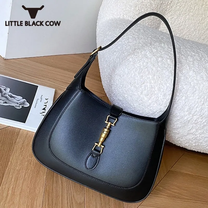 2022 Autumn New Armpit Design Fashion Casual Shoulder Bag Genuine Leather Vintage Concise Elegant Womens Korean Style | Багаж и сумки