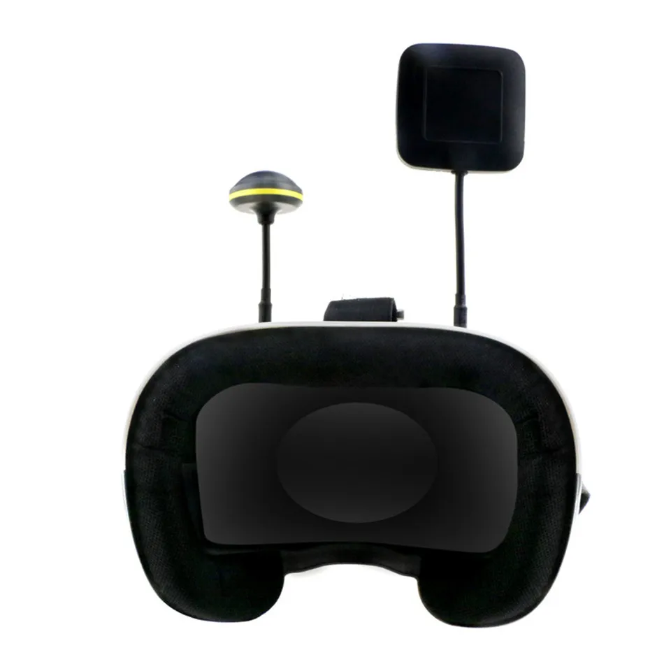JJPRO F02 FPV очки двойной гриб плоские антенны 4 3 дюйма 5 8G 40CH Raceband автоматический