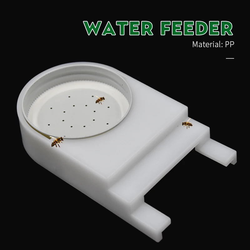 Бренд 1 шт. пластиковый питатель пчел Входная Фидер улей Фидер с крышками кормушка для пчел для ульев подходит для большинства небольших полосок консервирования корма