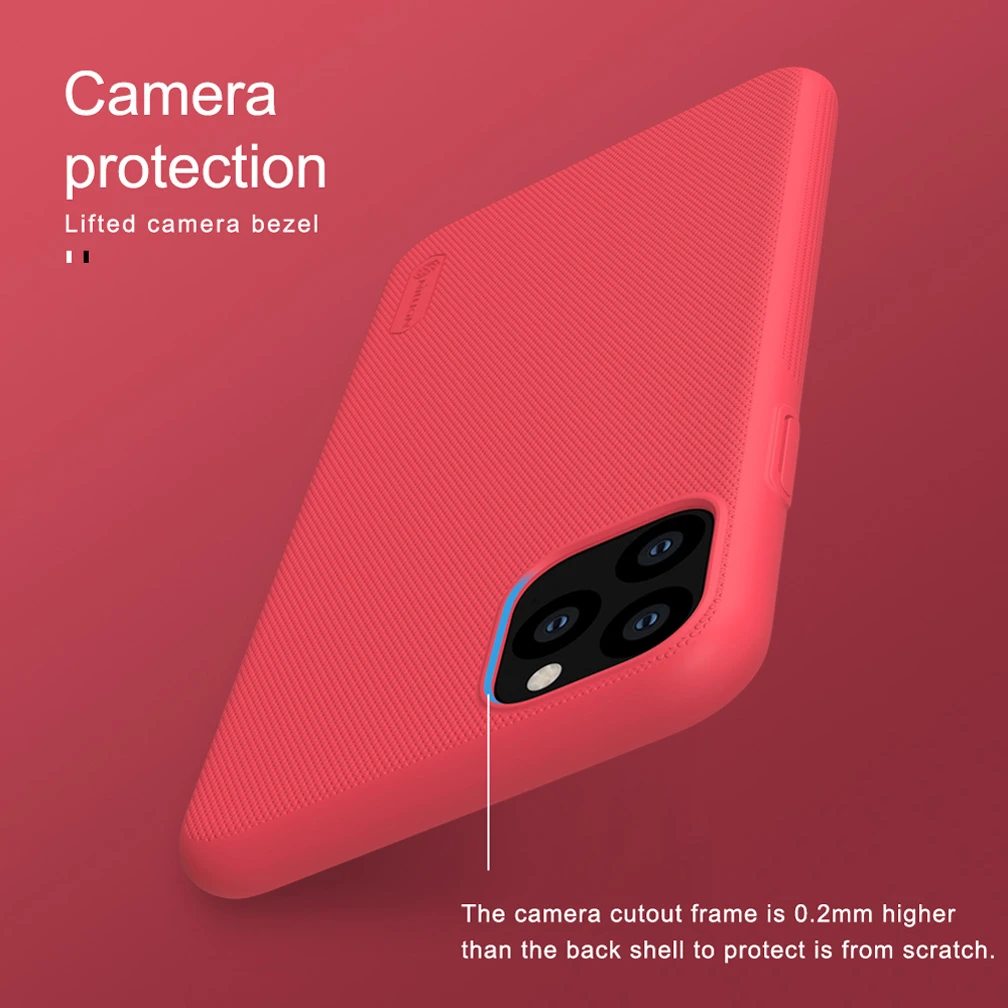Чехол NILLKIN для iPhone 11 высококачественные Матовые чехлы Pro чехол 5 8 дюйма|Бамперы| |