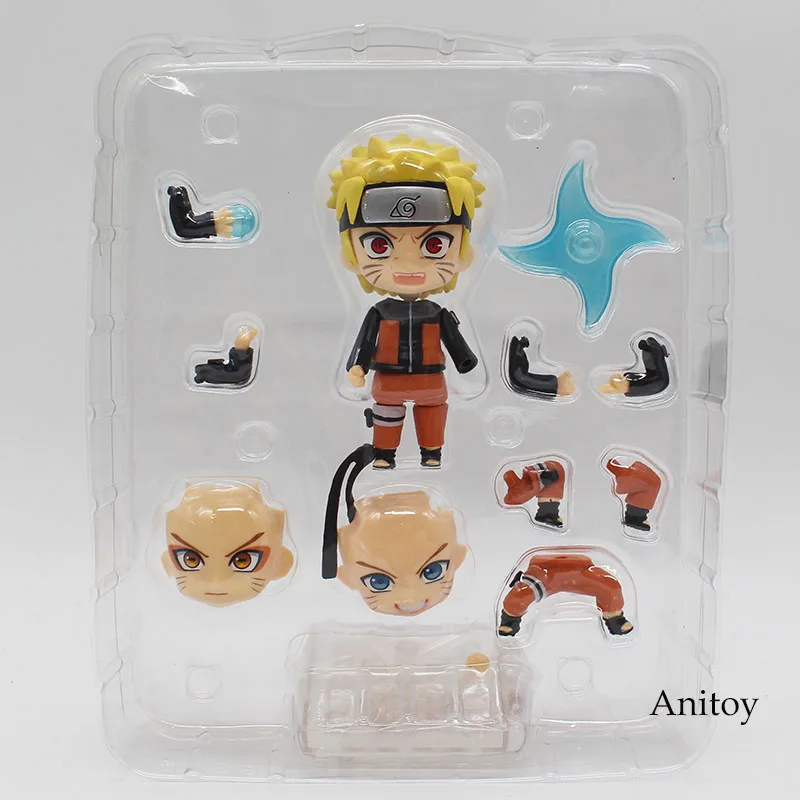 Nendoroid Наруто шиппуден Какаши 724 Jiraiya 886 Uzumaki Наруто 682 Uchiha Sasuke 707 Hyuuga Hinata 879 фигурка игрушка кукла - Цвет: A no colorful box