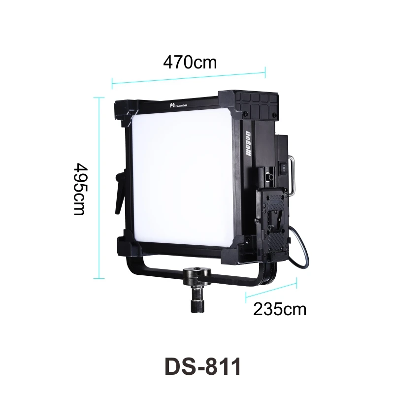 Súile Gorm 200W RGB Físeán faoi stiúir Fotografia Light 8 Tacaíocht Modhanna Radhairc Rialú Bluetooth (APP) Lampa Soilsiú Leanúnach DS-811 yongnuo nanguang godox lishuai CY Neewer Travor