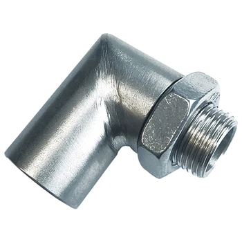 

Short O2 Oxygen Sensor Spacer 90 Degree Bung Extension M18 x 1.5