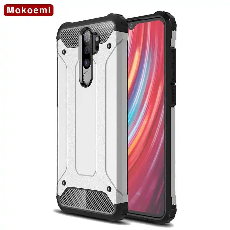 Железная Броня Mokoemi, ударопрочный чехол 6,53 дюйма для Xiaomi Redmi Note 8 Pro, чехол для Xiaomi Redmi Note 8 Pro, чехол для телефона