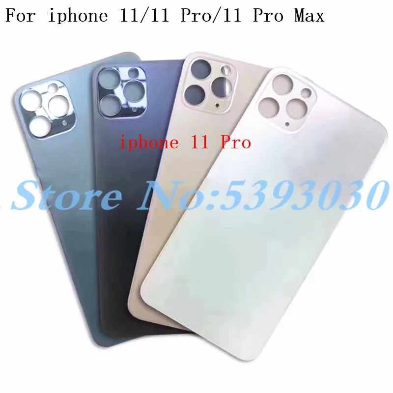 Новый стеклянный корпус чехол для Apple iPhone 11/11 Pro/11 Pro Max задняя крышка аккумулятора