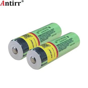 

For Panasonic Original Protected 18650 NCR18650B Rechargeable Li-ion battery 3.7V Without PCB 3400mAh For Flashlight batteries