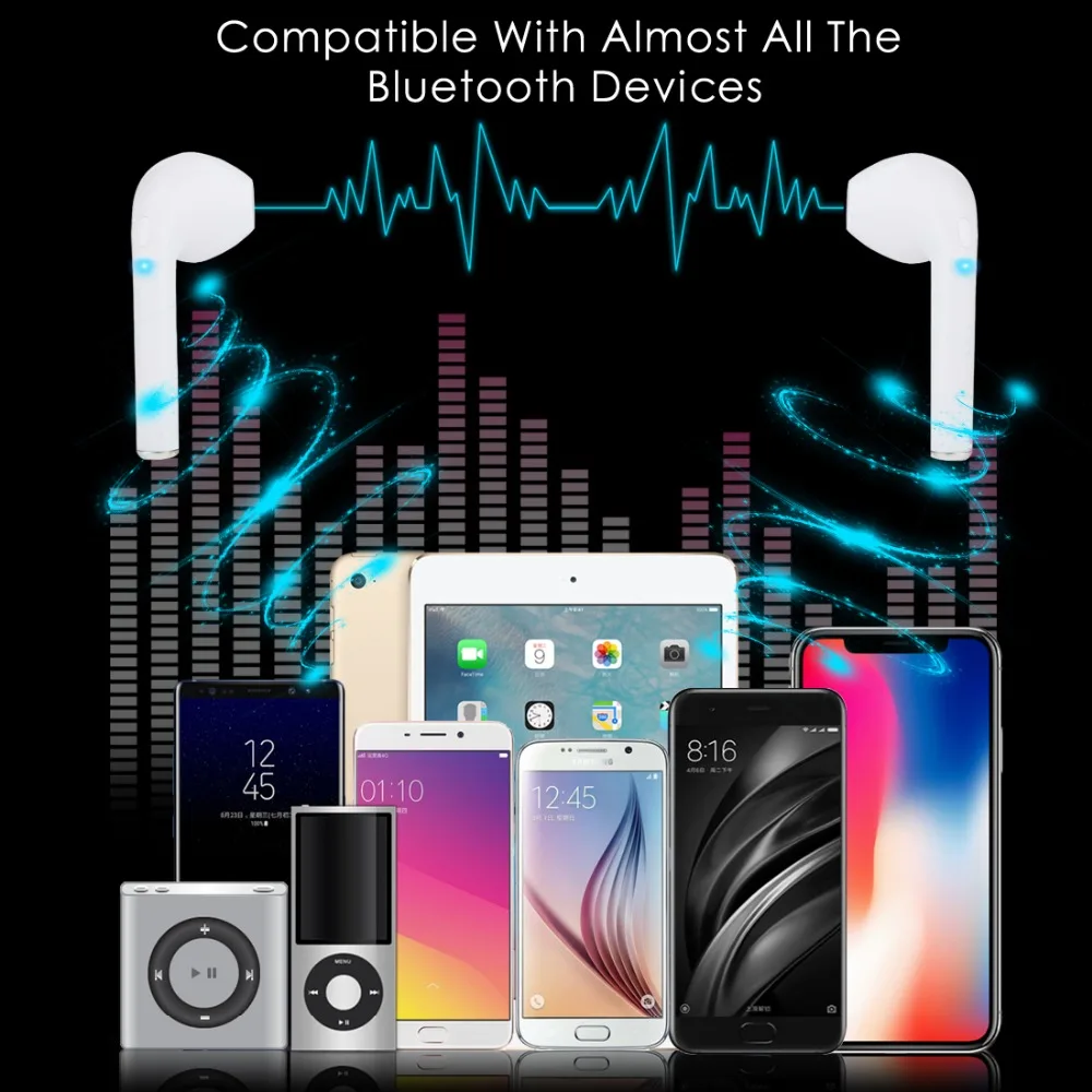 Fashion Cartoon Bluetooth Headset TWS Wireless Binaural Running Sports Bluetooth 5 0 Earphone Button Control for Android Apple