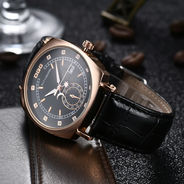 Men's Watch Leather Sports Quartz Wristwatch Minimalist Casual Male Erkek  Kol Saati Watches Relogio Masculino Montre Hombre - AliExpress